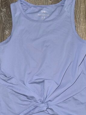 abercrombie kids Lilac Mesh Performance Tank